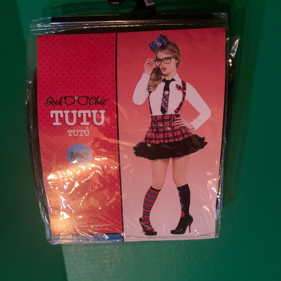 Geek Chic Tutu Adult Costume - Picture 4 of 6